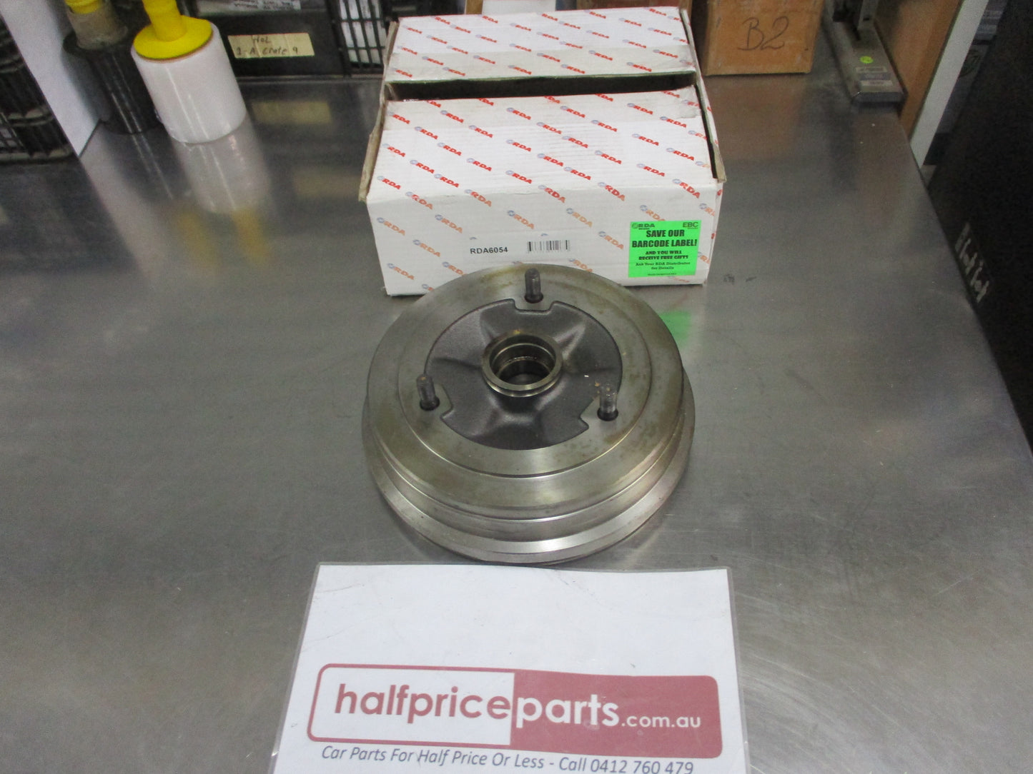 RDA Rear Disc Drum (Pair) Standard Suits Renault 12 Wagon New Part