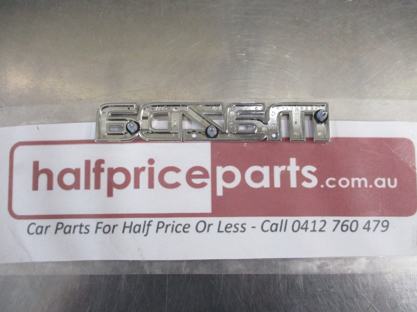 Mazda 3 Sedan Genuine Chrome Rear Boot Emblem New Part
