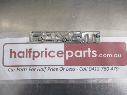 Mazda 3 Sedan Genuine Chrome Rear Boot Emblem New Part