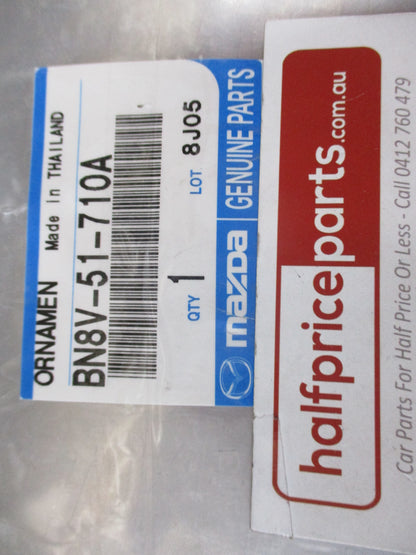 Mazda 3 Sedan Genuine Chrome Rear Boot Emblem New Part