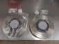Peugeot/Citroen Genuine 249mm Solid Rear Brake Discs Pair New Part