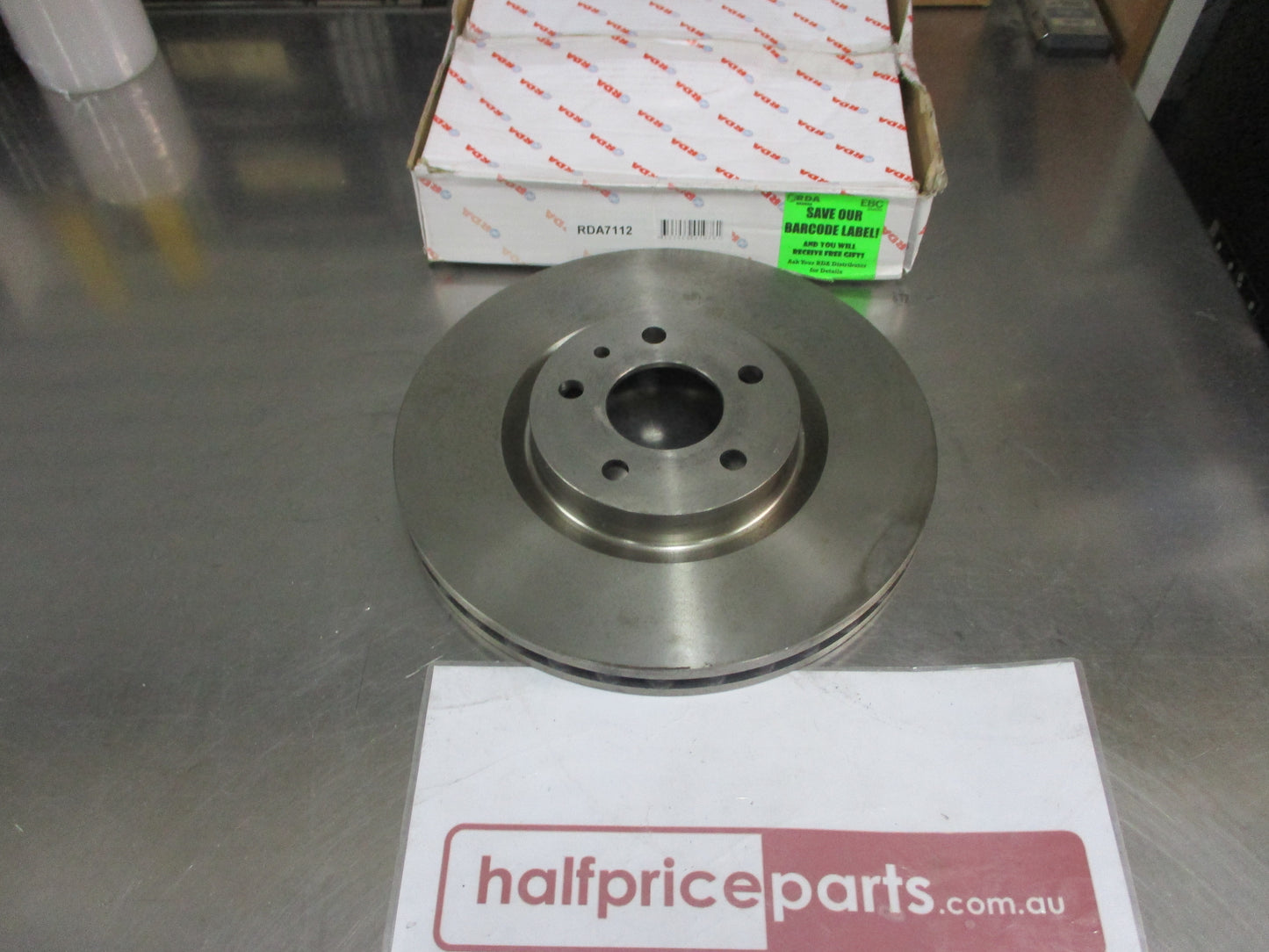 RDA Rear Disc Brake Rotor (Single) Standard Suits Mercedes Benz Sprinter/VW LT New Part.