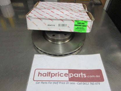 RDA Rear Disc Brake Rotor (Single) Standard Suits Mercedes Benz Sprinter/VW LT New Part.