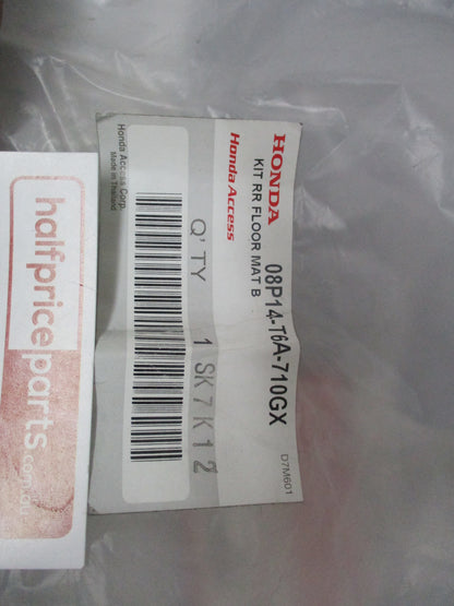 Honda Odyssey Genuine Carpet Rear Floor Mat Set of 3 New Part