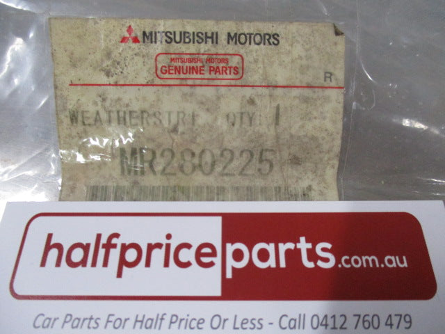 Mitsubishi Mirage Genuine Front Bonnet Rear Weatherstrip New Part