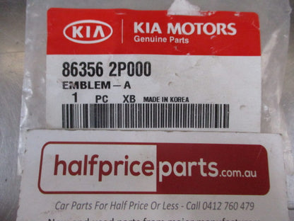 Kia Sorento Genuine Chrome Front Grille A Emblem New Part