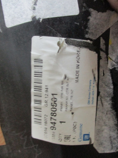 Holden Captiva Genuine Right Hand Rear Inner Quarter Panel New Part