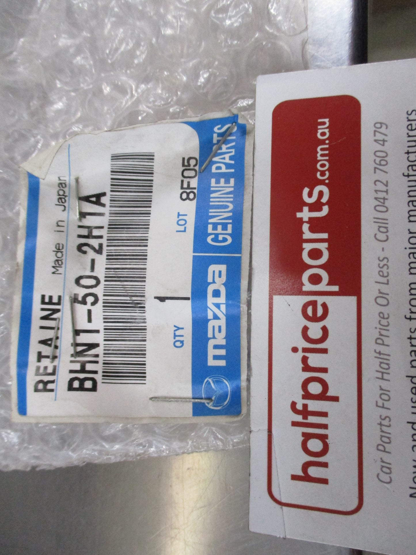 Mazda 3 Sedan Genuine Right Hand Rear Side Bumper Retainer New Part