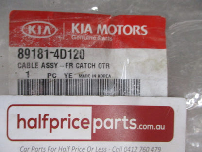 Kia Carinval Genuine Front Outer Seat Catch Cable New Part
