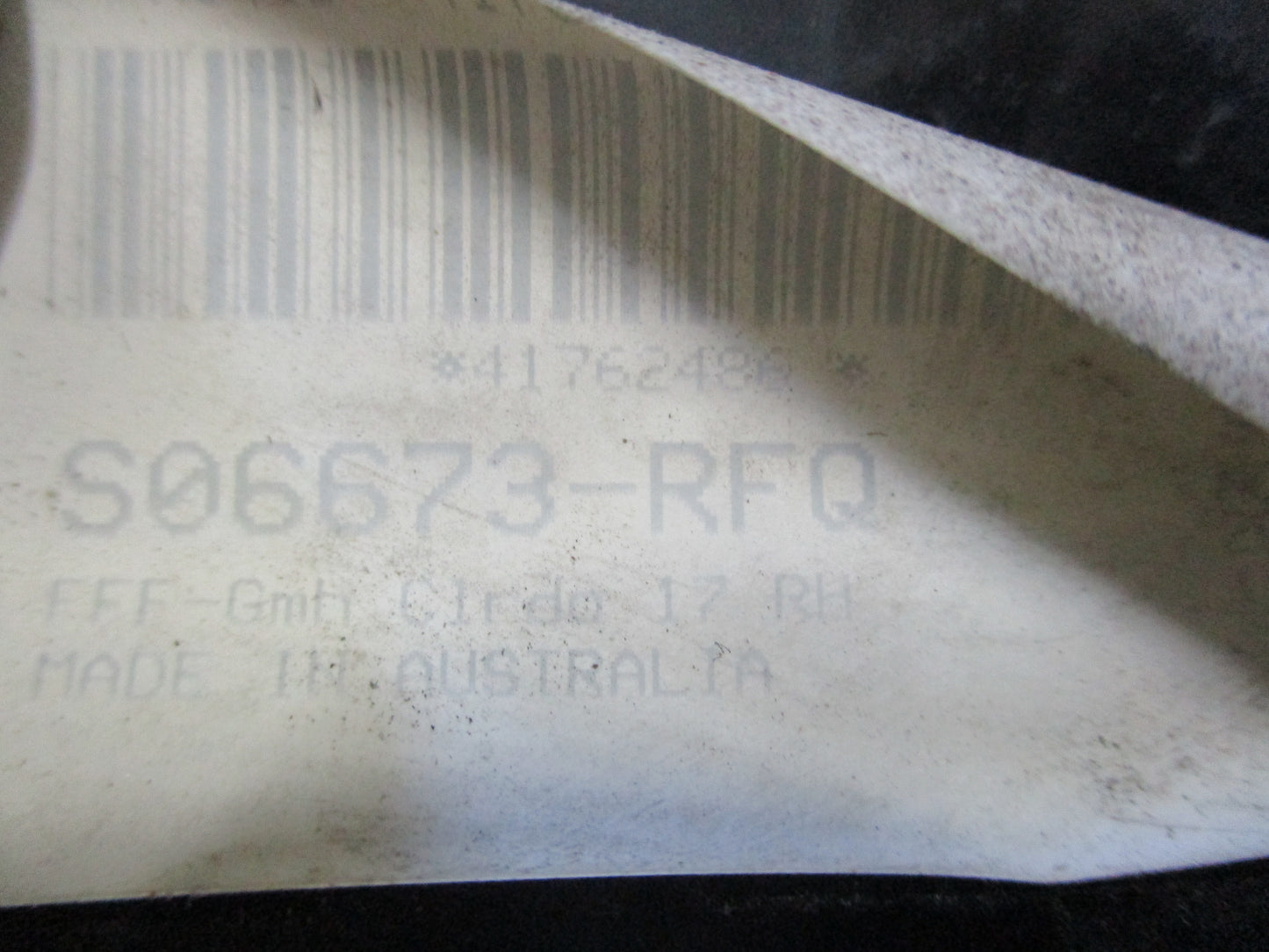 Holden RG Colorado Drivers Front Flare Replacement Used