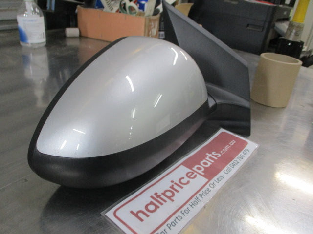 Holden Barina TM Hatch Genuine Right Hand Outer Door Mirror Assembly (Silver) New Part