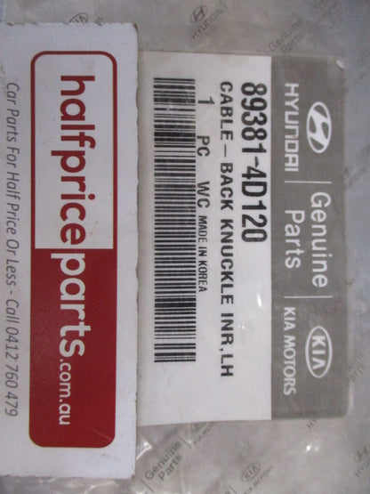 KIA Carnival Genuine Left Hand Rear Inner Knuckle Cable New Part