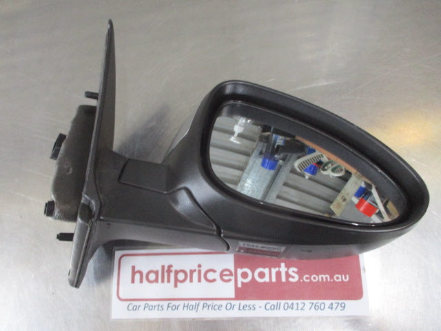 Holden Barina TM Hatch Genuine Right Hand Outer Door Mirror Assembly (Silver) New Part