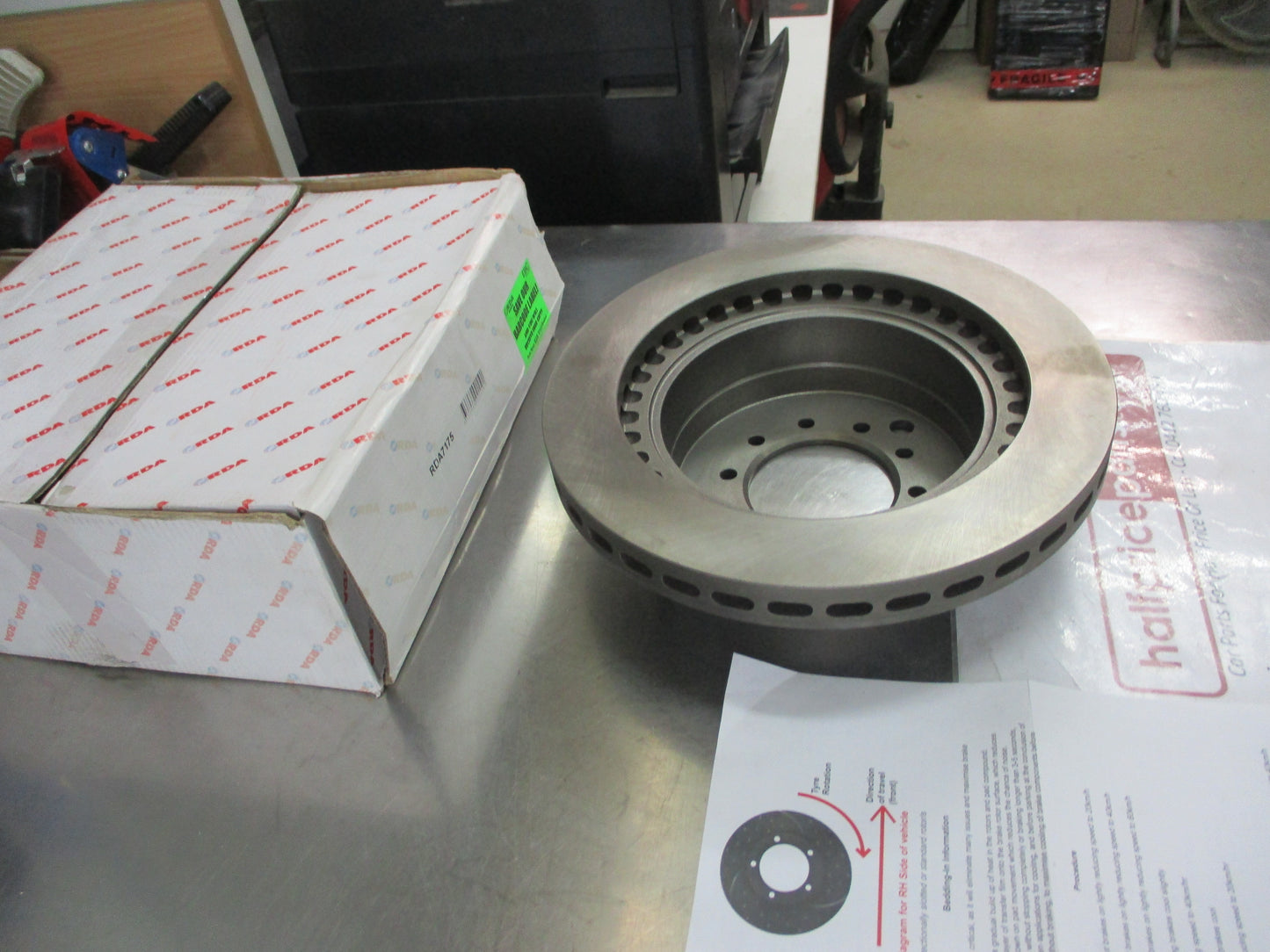 RDA Rear Disc Rotor (Standard) Single Suits Ferrari GTO/Testarossa New Part
