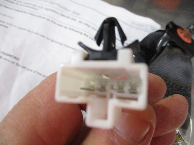 Kia Carnival Genuine 3RD Row Seat Buckle Left Hand (Off Black) New Part