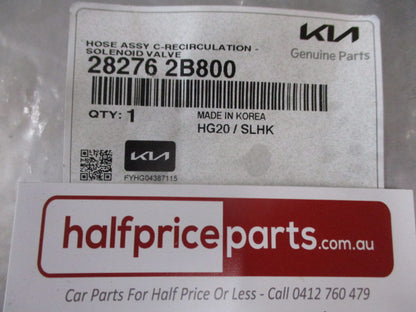 Kia Seltos Genuine Recirculation Solenoid Valve Hose New Part
