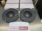 RDA Front Disc Brake Rotors (Pair) Slotted-Dimpled Suits Renault Laguna New Part