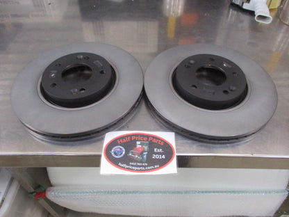 Kia Optima/Sportage/Rondo Genuine Front Disc Rotors (PAIR) New Part