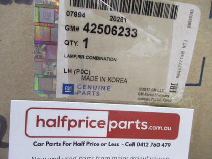 Holden CG Captiva/Captiva CG7 Genuine Left Hand Rear LED Tail Light New Part