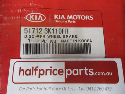 Kia Optima/Sportage/Rondo Genuine Front Disc Rotors (PAIR) New Part
