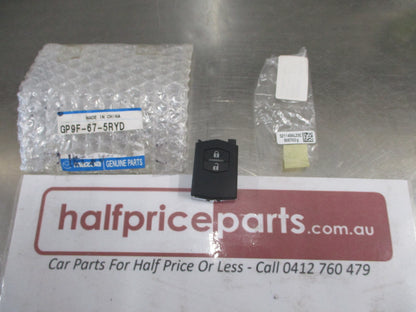 Mazda 3/6 Genuine Remote Control For The Central Lock (Suits Flip Key)  New Part