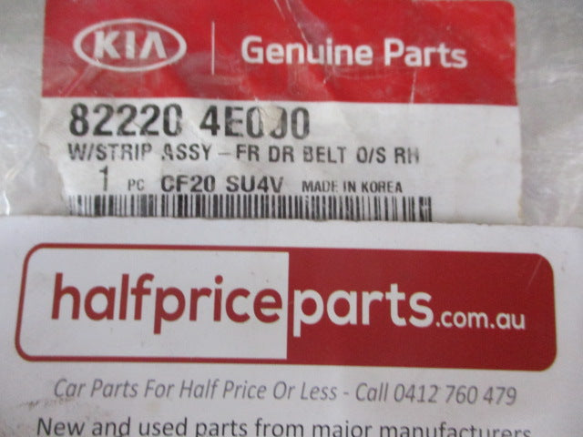 Kia K2700/K2900 Genuine Right Hand Front Weatherstrip New Part
