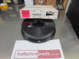 RDA Rear Drum Rotors (Single) Black Suits Hyundai Sonata New Part