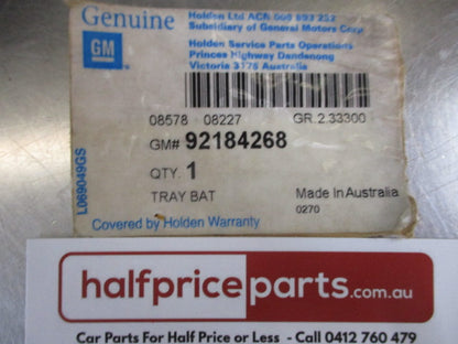 Holden VF Commodore Sedan Genuine Battery Tray Steel New Part