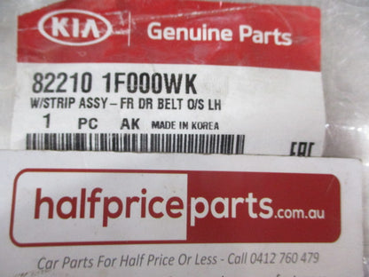 Kia Sportage Genuine Left Hand Front Door Exterior Weatherstrip New Part