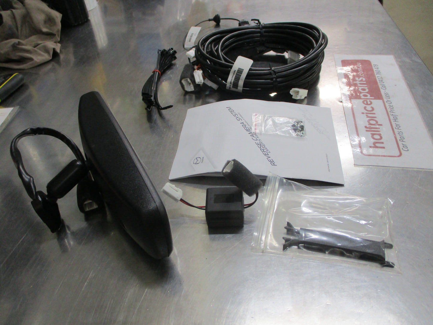 Mazda 3 Hatch Genuine Reverse Parking Camera Kit With Mirror New Part