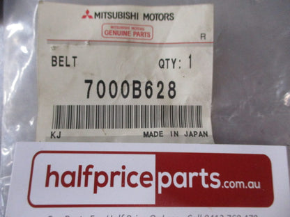 Mitsubishi Lancer Genuine Rear Seat Outer Center Seat Belt (Black) New Part