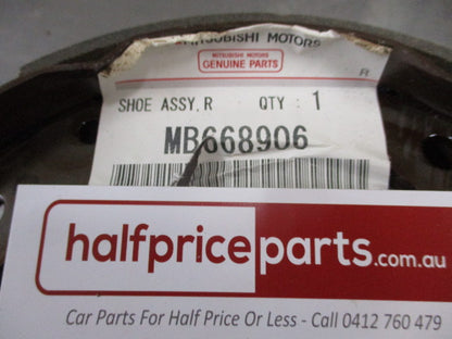 Mitsubishi Lancer/Outlander/Eclipse/Magna/3000GT Genuine Rear Parking Brake Shoe (Per EACH) New Part