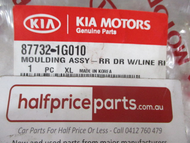 Kia Rio Genuine Right Hand Rear Door Moulding New Part
