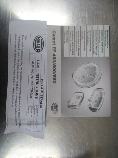 Toyota Kluger Genuine Rectangle Driver Light Pair New