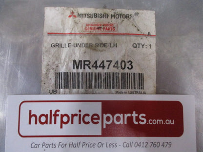 Mitsubishi Manga Genuine Left Hand Front Lower Bumper Insert New Part