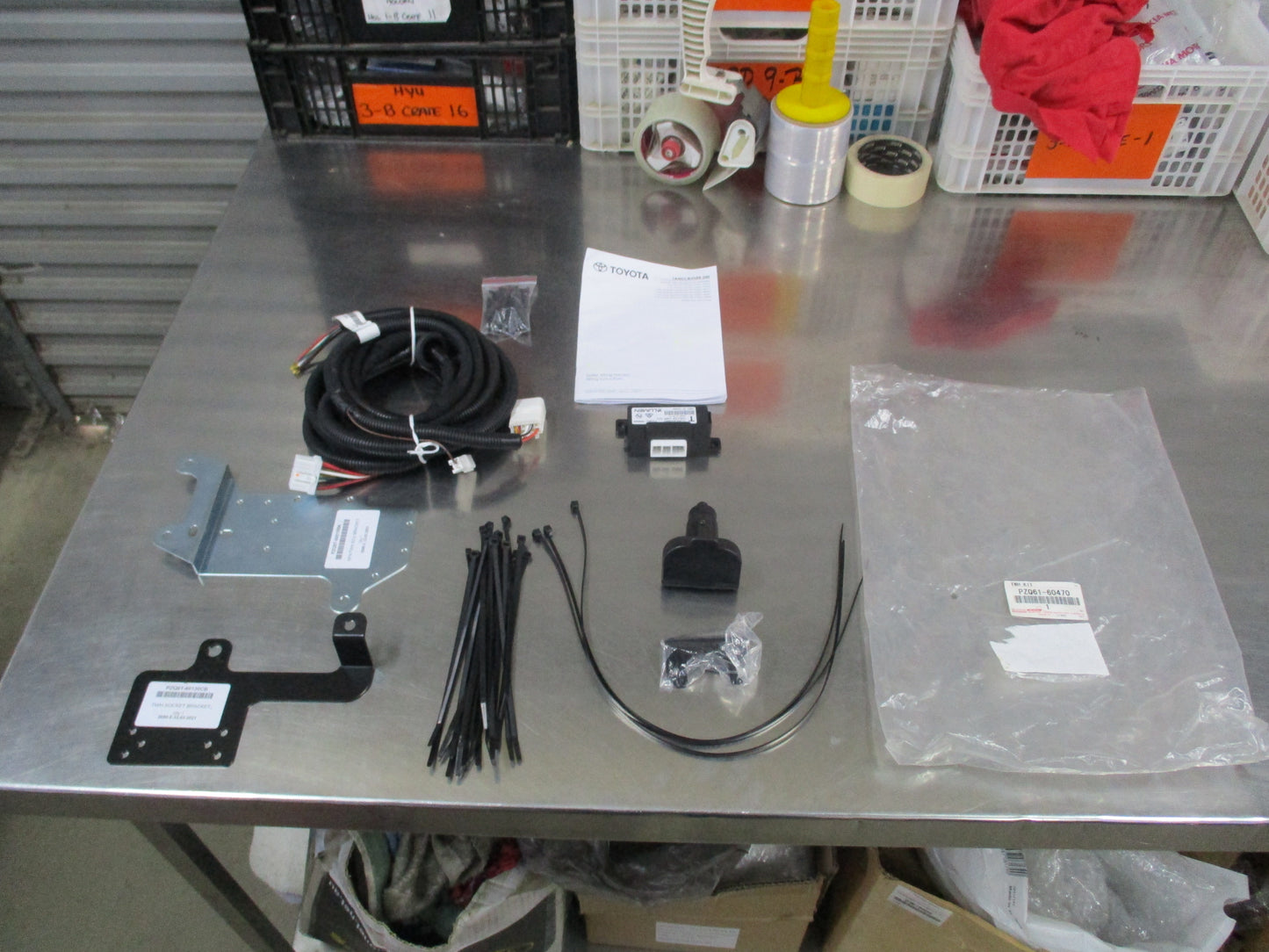 Toyota Landcruiser 200 Series Genuine Tow Bar Wiring Harness Kit Incomplete New