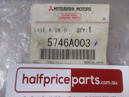Mitsubishi Lancer/Evolution/Outlander Genuine Left Hand Rear Door Handle Base New Part