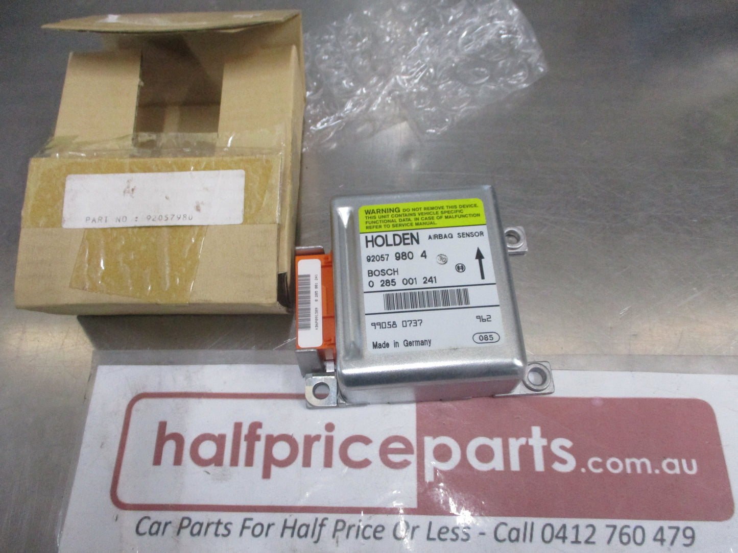 Holden VT-VX Commodore Genuine Air Bag Sensor Module New Part