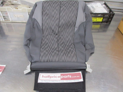 Holden Colorado 7/Trailblazer Genuine Front Left Hand Black Seat Back Cover (Passenger Cloth Trim) New Part