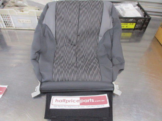 Holden Colorado 7/Trailblazer Genuine Front Left Hand Black Seat Back Cover (Passenger Cloth Trim) New Part