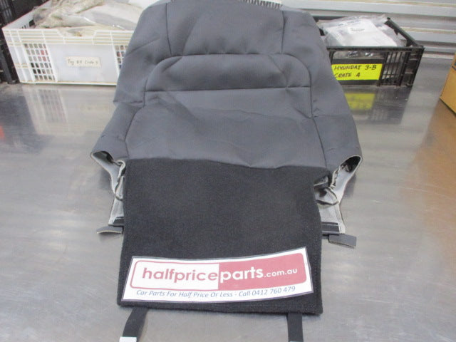 Holden Colorado 7/Trailblazer Genuine Front Left Hand Black Seat Back Cover (Passenger Cloth Trim) New Part