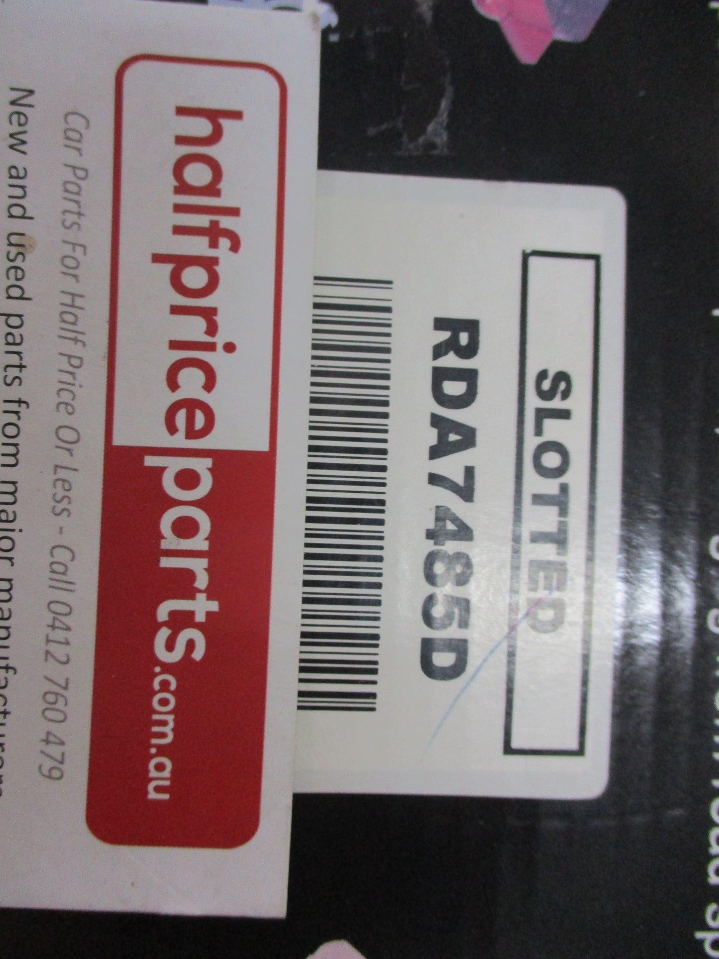 RDA Front Disc Rotors (Pair) Slotted-Dimpled Suits Holden Epica New Part