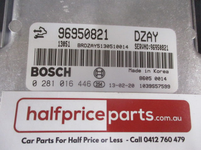 Holden JG Cruze Genuine Engine Control Module New Part