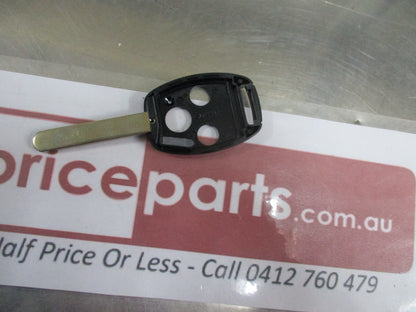 Honda Accord EX Genuine Uncut Top Case Transmitter Key New Part