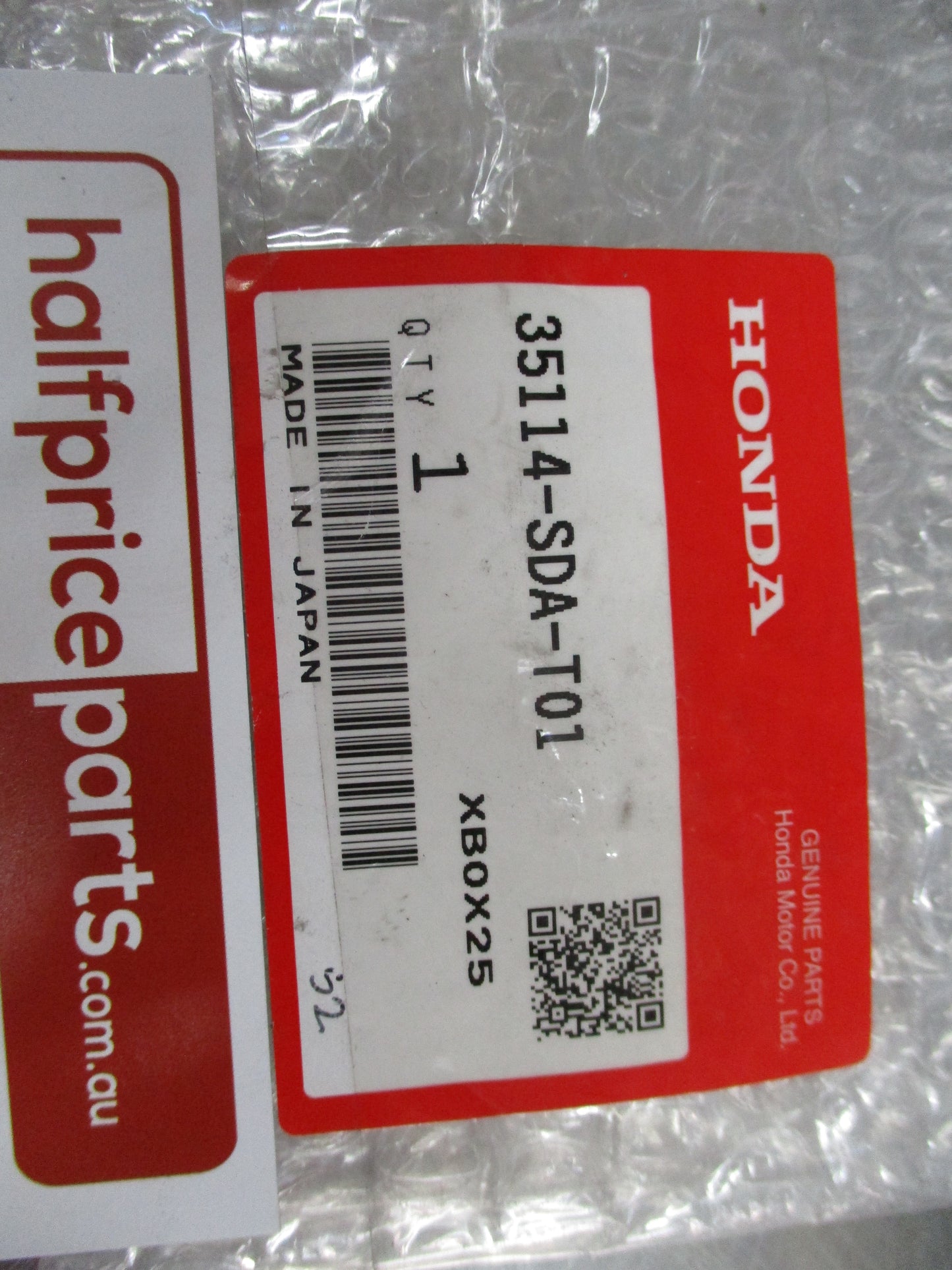 Honda Accord EX Genuine Uncut Top Case Transmitter Key New Part
