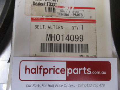 Mitsubishi Fuso Rosa Genuine No.2 Alternator Belt New Part