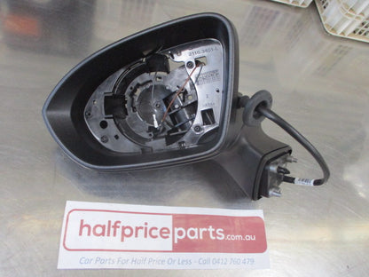Holden Astra-K Genuine Left Hand Outer Door Mirror Assembly (With Out Glass) New Part