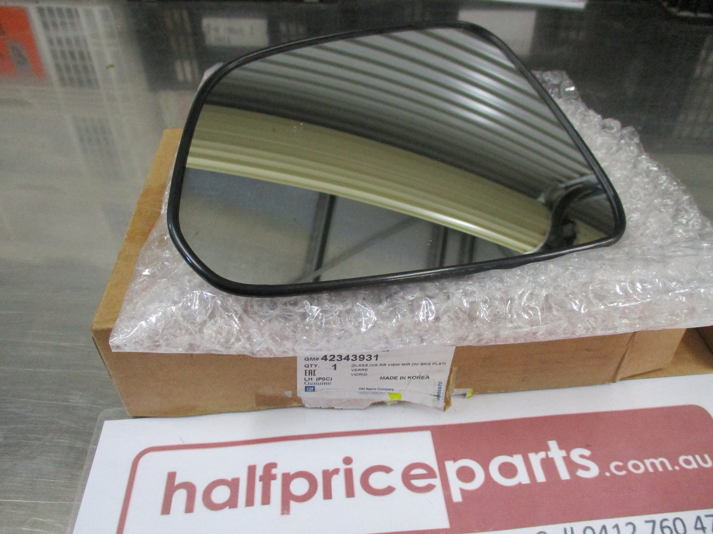 Holden Captiva Genuine Left Hand Mirror Glass New Part