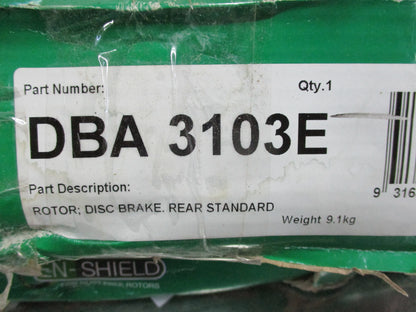DBA StreetSeries Rear En-Shield Brake Rotor For Ford Transit New Part