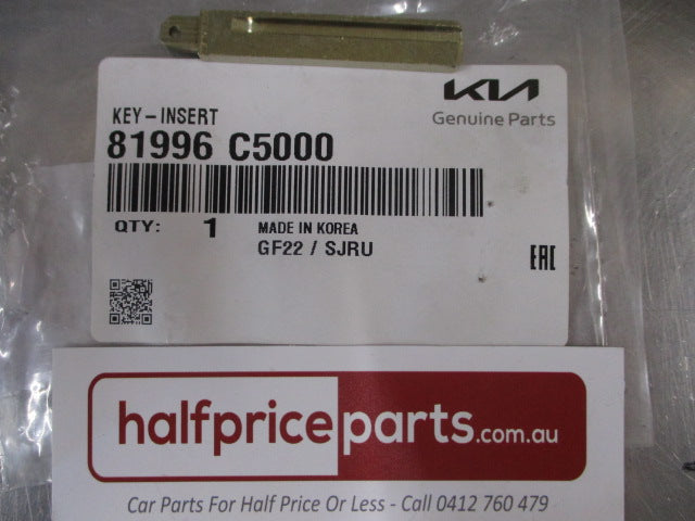 Kia Sorento Genuine Key Insert Blank (Uncut) New Part
